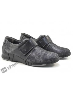 Zapatos Negro Suave 3203cc