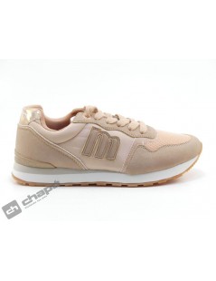 Sneakers Nude Mustang 69983
