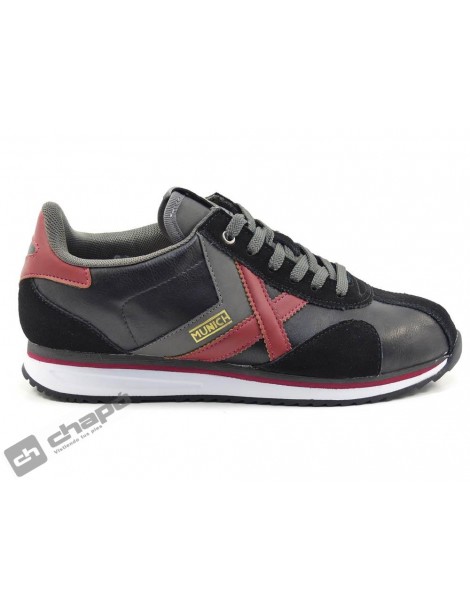 Sneakers Negro Munich Zapatillas 8350144 Sapporo