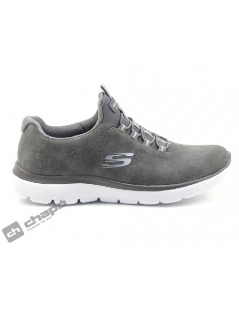 Sneakers Gris Skechers 88888301