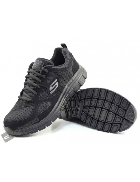 Sneakers Negro Skechers 52635 **
