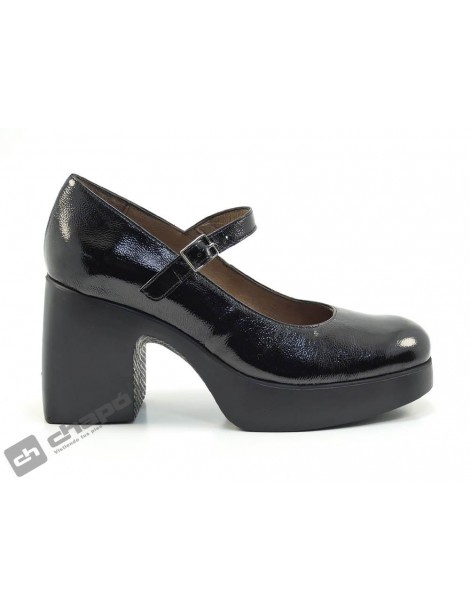 Zapatos Negro Wonders H-4926