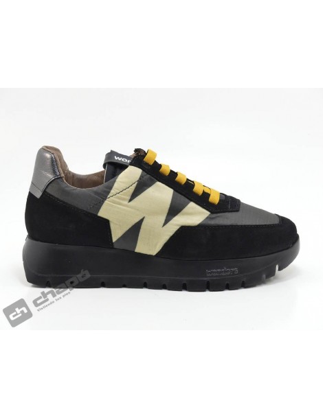 Sneakers Negro Wonders A-2422-t