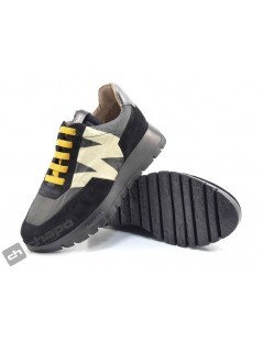 Sneakers Negro Wonders A-2422-t