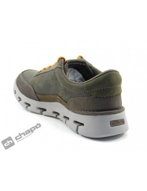 Zapatos Verde Clarks Nature X One 26167522
