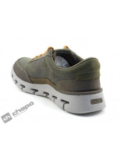 Zapatos Verde Clarks Nature X One 26167522