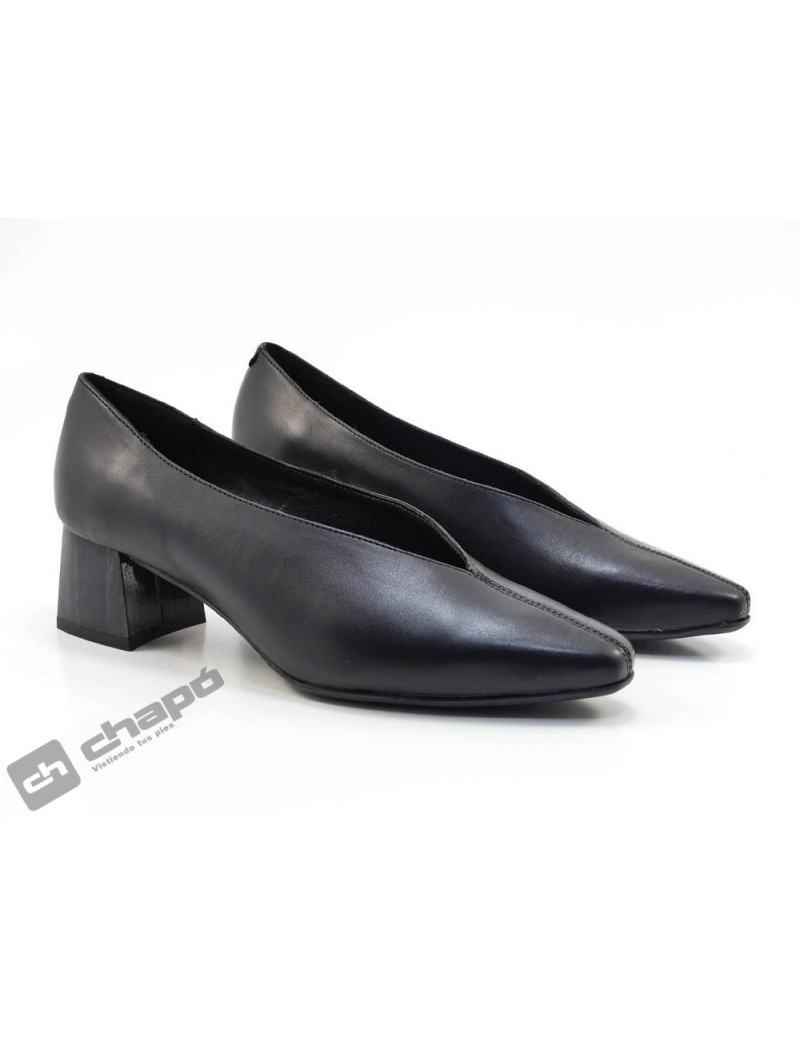 Zapatos Negro  4852