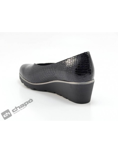 Zapatos Negro  3706