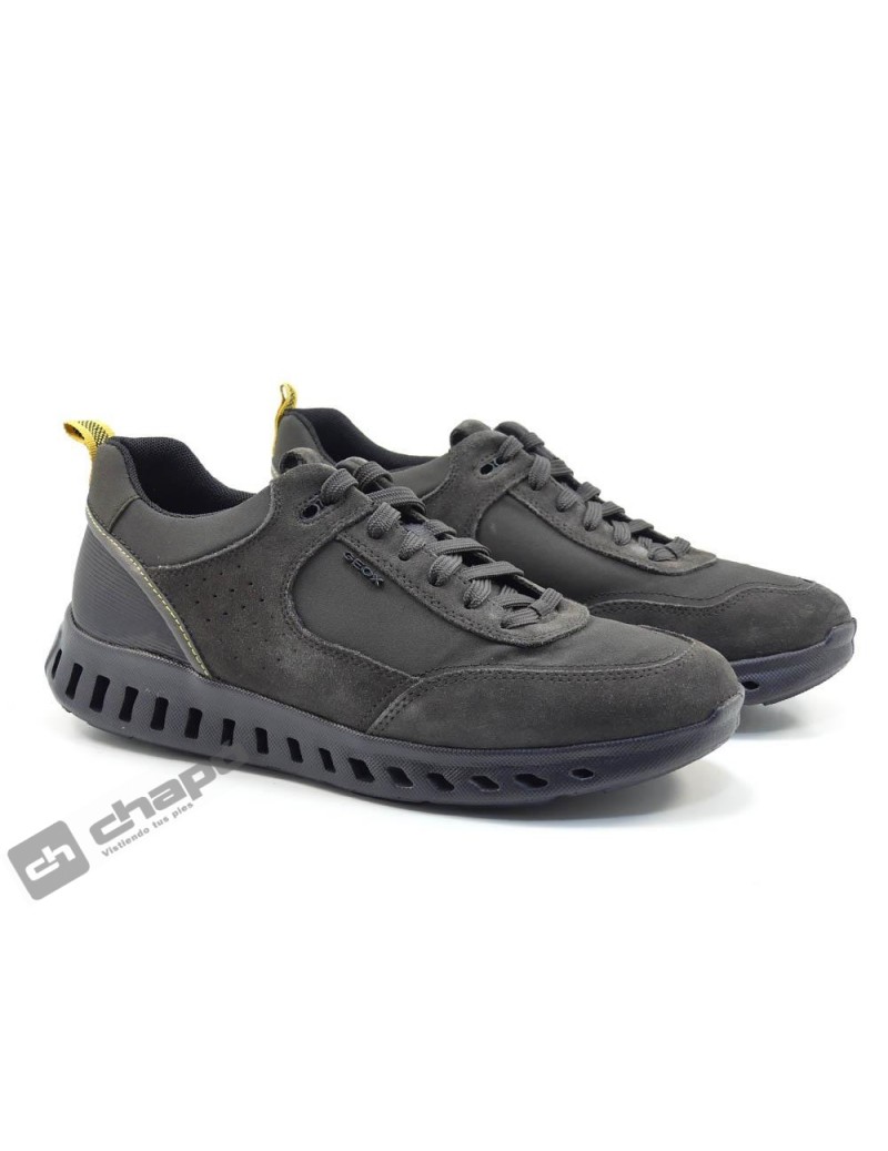 Sneakers Antracita Geox U25dya 02011