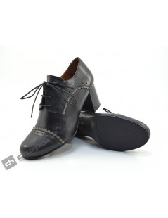 Zapatos Negro Virus Moda 29906