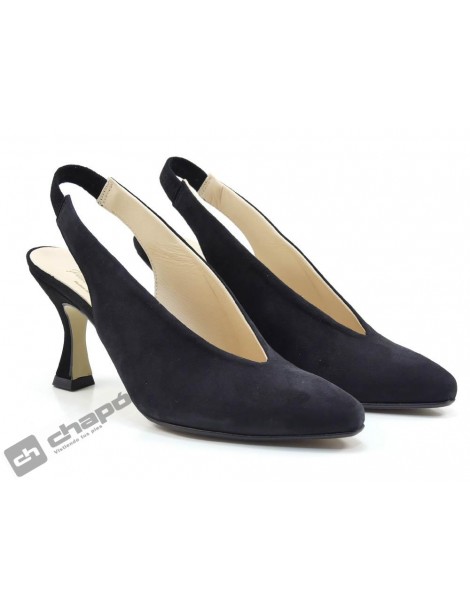 Zapatos Negro Marian 16511 Ante