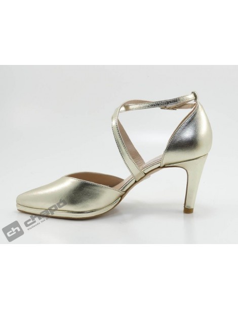 Zapatos Champagne Angel Alarcon 20151-309g
