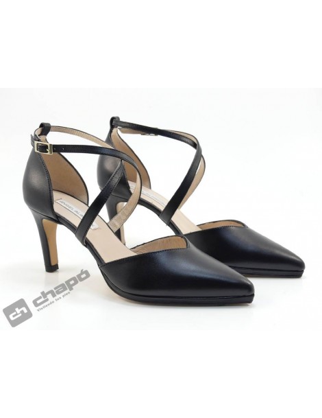 Zapatos Negro Angel Alarcon 20151-309g