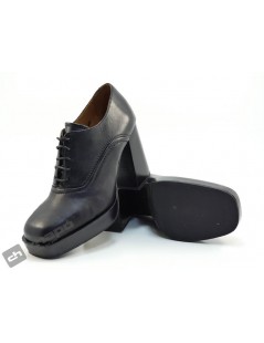 Zapatos Negro Virus Moda 29948