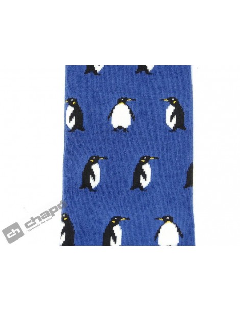 Calcetines Azul Jimmy Lion Penguins