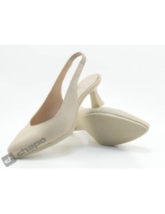 Zapatos Beig Desiree Maia 1- Piel