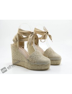 Zapatos Beig Macarena Shoes Sofia Crochet - Alba 20