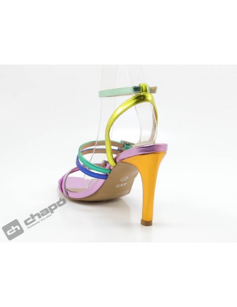 Sandalia Multicolor Exe Shoes Rebeca 313