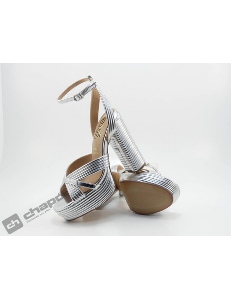 Sandalia Plata Exe Shoes Ophelia 832