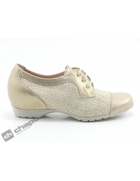 Zapatos Oro Pitillos 3601 Silvia