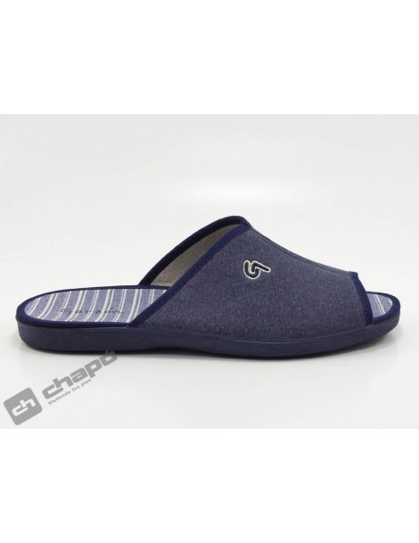 Zapatilla De Casa Jeans GarzÓn Zapatillas 6971.126