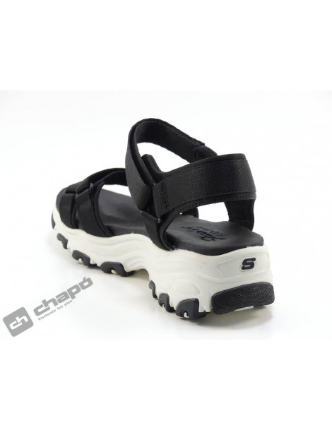 Chancla / Negro Skechers 31514