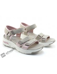 Chancla / Taupe Skechers 119305