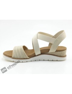 Chancla / Taupe Skechers 114013