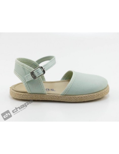 Zapatos Verde Agua Batilas 45801