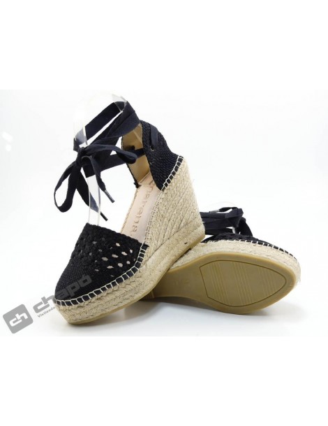 Zapatos Negro Macarena Shoes Sofia Crochet - Alba 80