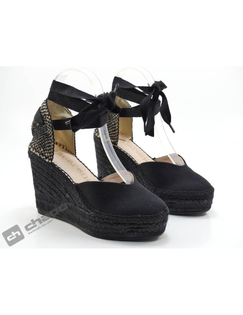 Zapatos Negro Macarena Shoes Pilar - Alba 2 Piso Negro