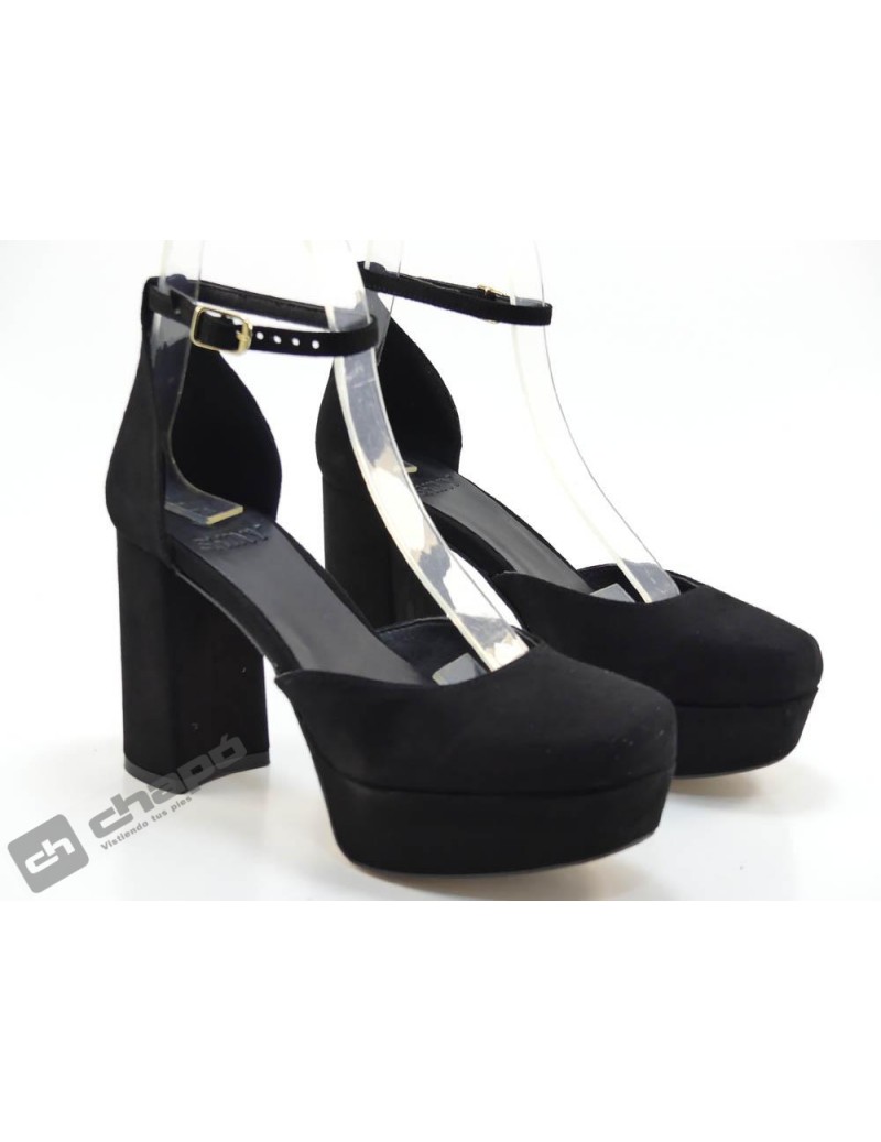 ZAPATOS NEGRO  CH-1200 - Ante